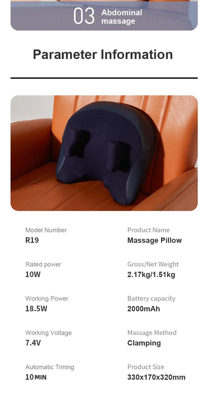 AMG Zen Rest Massage Pillow